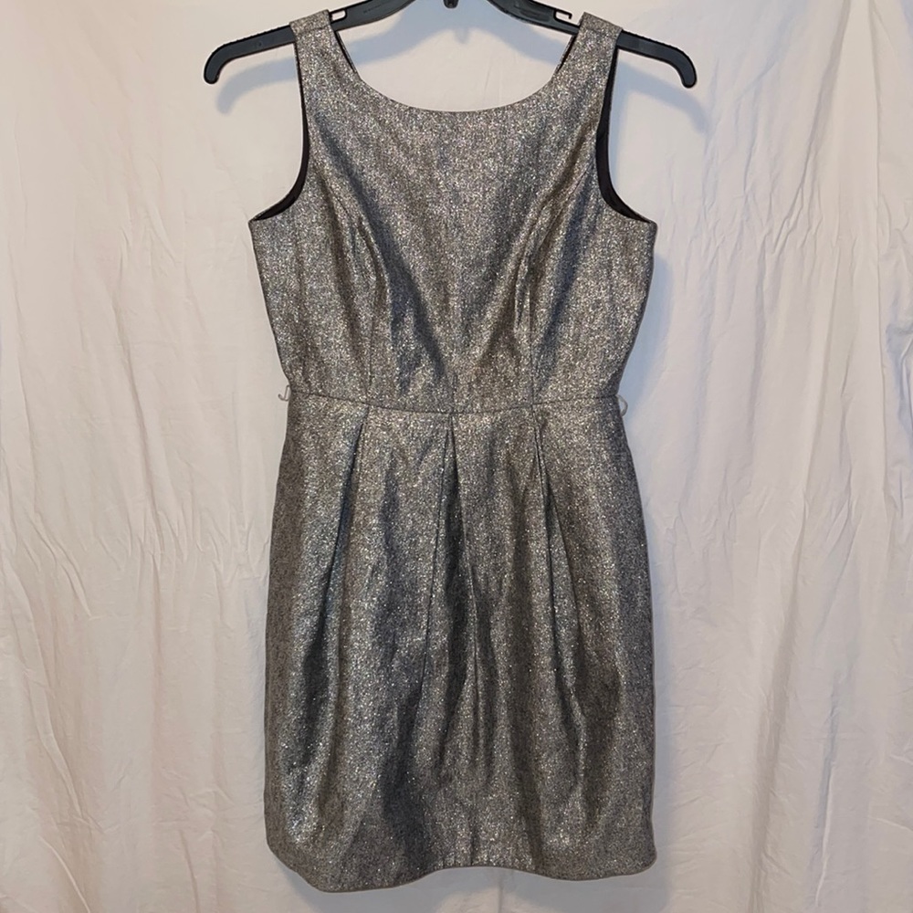 White House / Black Market Metallic Cocktail dress